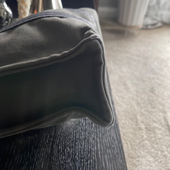 Hermes Paris Fourre Tout Grey Cotton Canvas Small Tote Bag - Picture 8 of 11